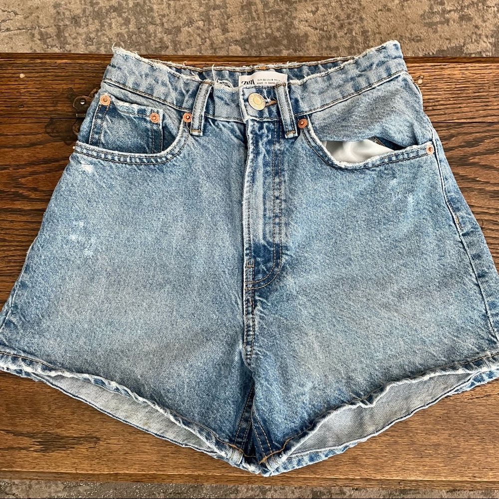 Zara Mom Shorts